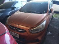 Sell Orange 2016 Hyundai Accent Manual Gasoline at 139000 km 