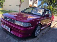 Red Toyota Corolla 1990 for sale in Mabalacat