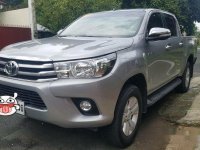 Silver Toyota Hilux 2017 for sale in Quezon City