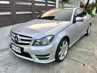 Silver Mercedes-Benz C-Class 2014 for sale in Parañaque 