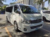 Used White Toyota Hiace 2013 Automatic Diesel for sale in Manila