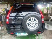 Second-hand Black Honda Cr-V 2004 in Manila