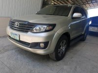 Selling Beige Toyota Fortuner 2014 Automatic Gasoline at 60000 km 