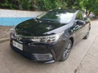 Black Toyota Corolla Altis 2018 Automatic Gasoline for sale 