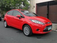 Red Ford Fiesta 2009 Manual Gasoline for sale 