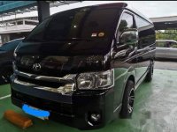 Black Toyota Hiace 2015 at 56182 km for sale 