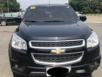 Selling Black Chevrolet Trailblazer 2014 Automatic Diesel at 25000 km 