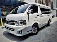 Sell White 2013 Toyota Hiace Automatic Diesel at 66000 km 