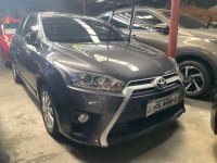 Grey Toyota Yaris 2016 for sale in Quezon City