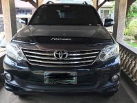 Blue Toyota Fortuner 2012 for sale in Muntinlupa 