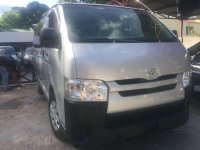 Silver Toyota Hiace 2018 for sale in Quezon City 