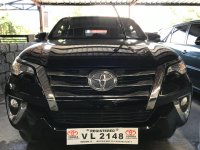 Black Toyota Fortuner 2017 for sale in Quezon City 