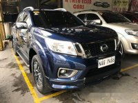 Selling Blue Nissan Frontier navara 2017 Automatic Diesel 
