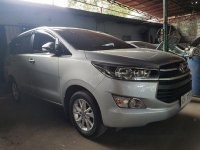 Silver Toyota Innova 2016 at 10000 km for sale