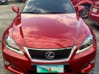 Red Lexus Is 350 2013 for sale in Pasig