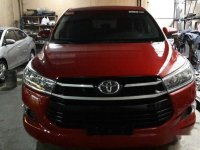 Red Toyota Innova 2017 for sale in Marikina