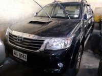 Selling Black Toyota Hilux 2014 Automatic Diesel at 58000 km 
