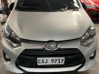 Silver Toyota Wigo 2018 for sale in Quezon City