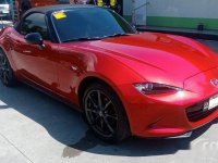 Selling Red Mazda Mx-5 2016 Automatic Gasoline at 7000 km 