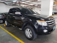 Selling Black Ford Ranger 2014 Automatic Diesel at 76100 km