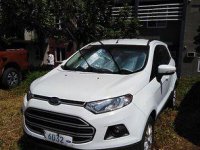 White Ford Ecosport 2016 at 9000 km for sale