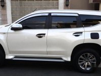 White Mitsubishi Montero sport 2017 at 35000 km for sale