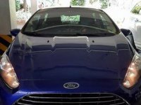 Selling Blue Ford Fiesta 2014 at 66000 km