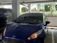 Selling Blue Ford Fiesta 2015 at 66000 km 