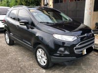 Black Ford Ecosport 2016 Automatic Gasoline for sale 