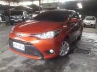 Orange Toyota Vios 2018 for sale in Quezon City