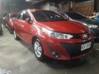 Selling Red Toyota Yaris 2018 in Quezon City