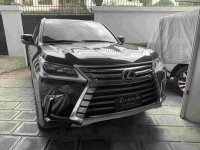 Black Lexus Lx 570 2017 Automatic Gasoline for sale 