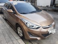 Selling Beige Hyundai Elantra 2015 at 38000 km 