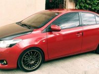 Red Toyota Vios 2014 at 29000 km for sale 