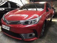Red Toyota Corolla altis 2018 Manual Gasoline for sale 