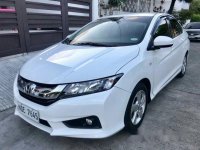 White Honda City 2017 at 30000 km for sale