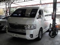 White Toyota Hiace 2016 at 38639 km for sale