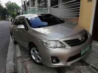 Sell Beige 2012 Toyota Corolla Altis at 75000 km 