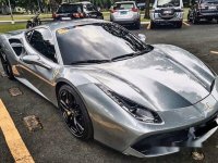 Silver Ferrari 488 2018 for sale in Manila
