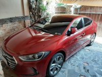 Sell Red 2016 Hyundai Elantra at 6200 km