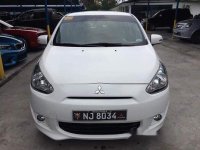 Sell White 2015 Mitsubishi Mirage in Makati