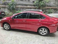 Selling Red Honda City 2016 Automatic Gasoline at 49000 km