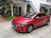 Red Hyundai Elantra 2018 Automatic Gasoline for sale