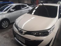 Pearl White Toyota Vios 2018 for sale 