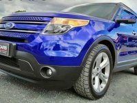 Sell Blue 2014 Ford Explorer at Automatic Gasoline at 55000 km