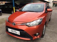 Orange Toyota Vios 2016 at 31000 km for sale