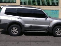 Silver Mitsubishi Pajero 2002 for sale in Quezon City