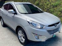 Silver Hyundai Tucson 2011 Automatic Gasoline for sale 