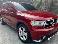 Red Dodge Durango 2015 Automatic Gasoline for sale 