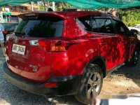Sell Red 2015 Toyota Rav4 Automatic Gasoline at 21000 km